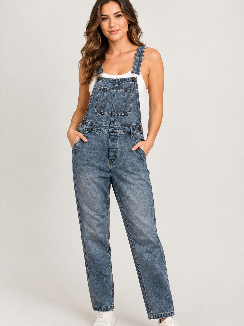 We the Free Ziggy Denim Overalls Size 25